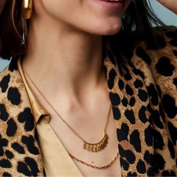 Kendra Scott Sydney Pendant Layering Necklace Vintage Gold - Picture 7 of 7